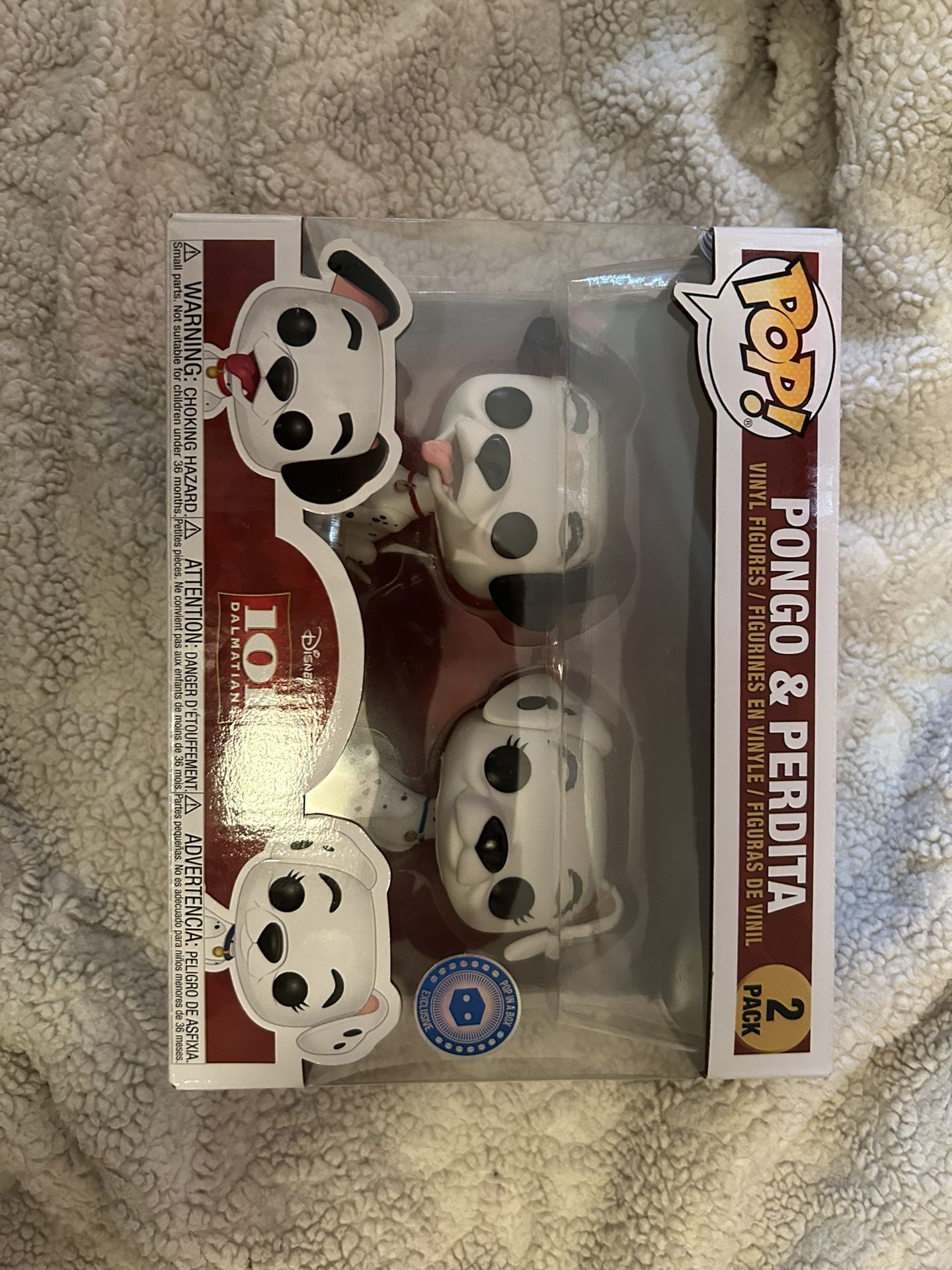 Funko Pop! Vinyl: Disney - 101 Dalmations -2 Pack-Pongo&Perdita (Exclusive) #2pk