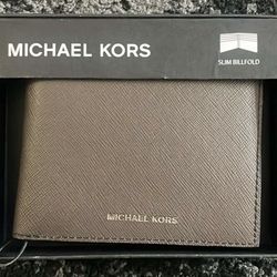 AUTHENTIC MICHAEL KORS SLIM BILLFOLD WALLET