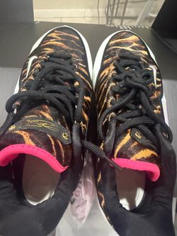 Nike LeBron Tiger Print Basketball Sneakers