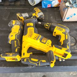 20v Saw Zaw, Oscillating Tool, Drywall Gun, 