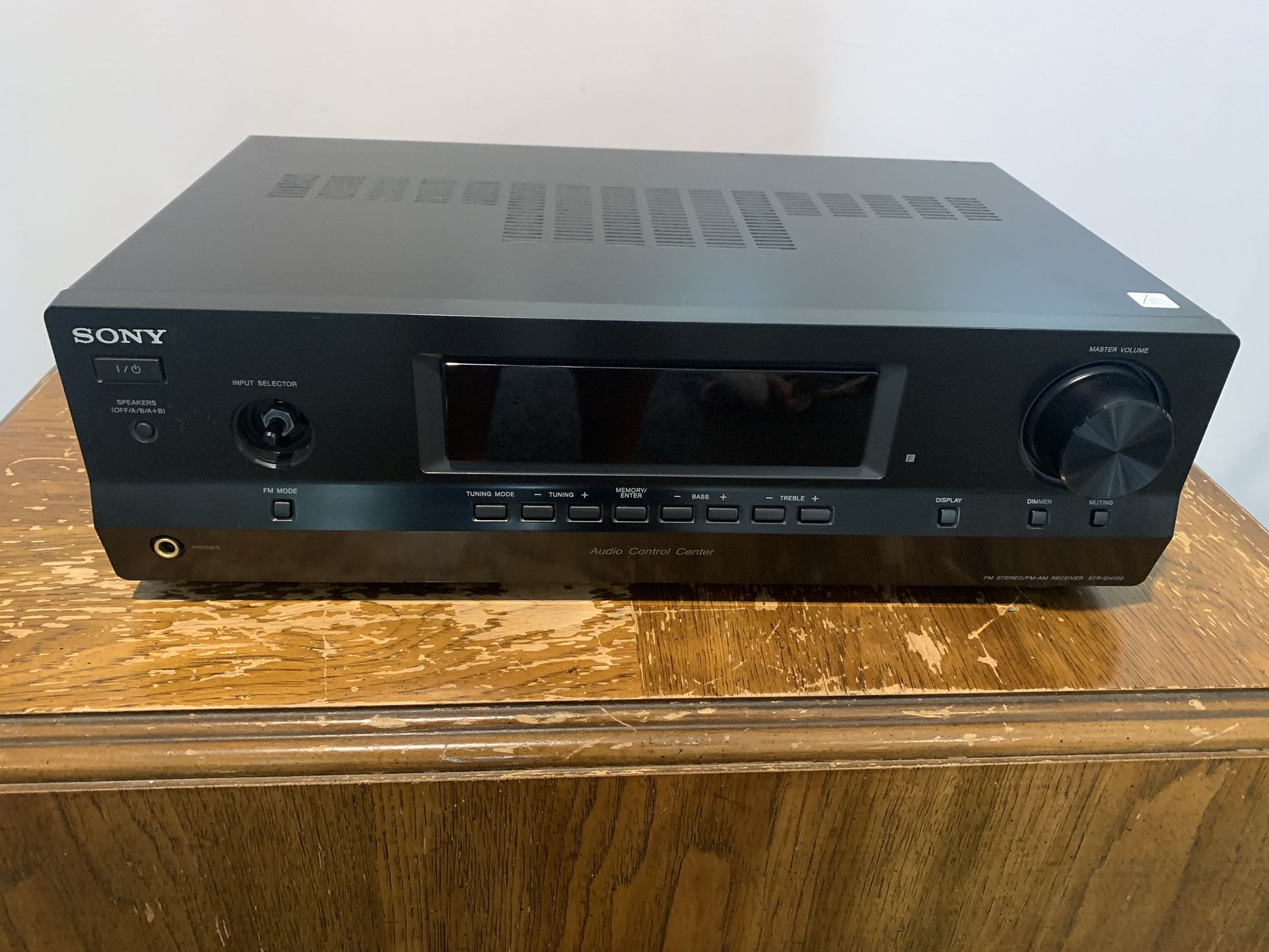 Sony STR-DH130 AM/FM/Stereo 2 Channel 200 Watt Receiver - Tested and working