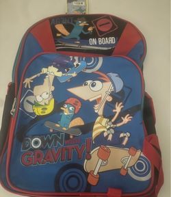 Phineas and ferb backpack