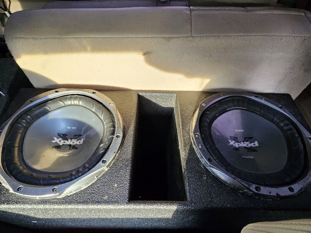 12 Inch Subs In A Probox