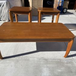 3Pc Occasional Table Set includes Coffee Table & 2 end Tables