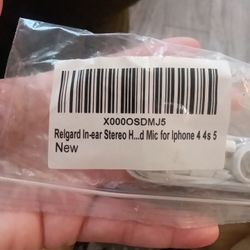 iPhone Headphones 4s 5