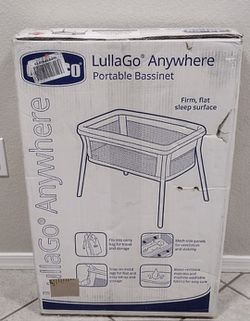Chicco LullaGo Anywhere Portable Bassinet - Sandstone