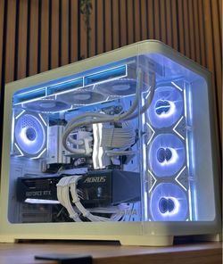 New White DDR5 3070 TI Ryzen 7600x Gaming PC