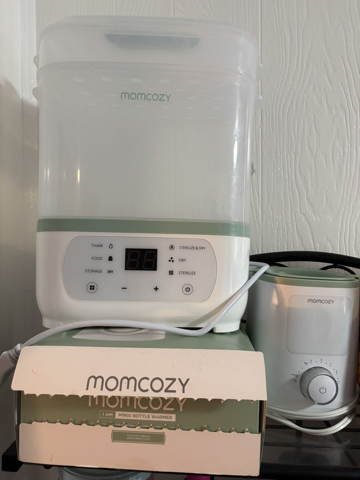 Mom Cozy Baby Bottle Warmer And Sterilizer/ Dryer