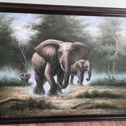 Oil Painting 4.2x 3.5  ft