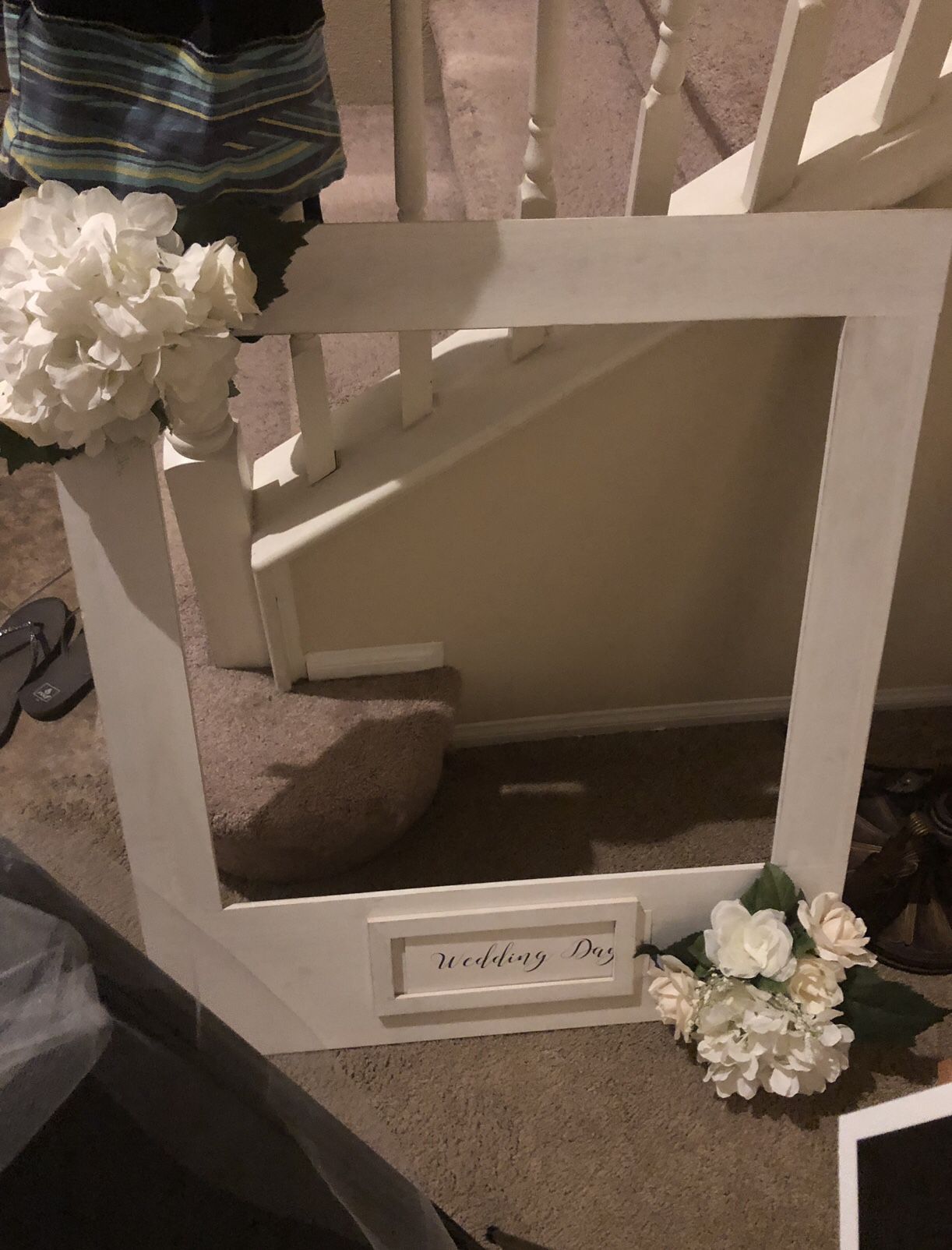 Wedding frame for pictures /photo booth