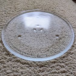 12.5" microwave oven replacement glass turntable rotating tray spinning plate revolving platter