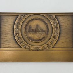 USS Olympia Coin Bronze Paperweight