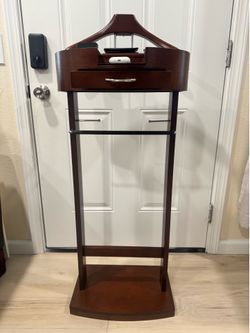 Crescent Moon Men’s Valet Stand with Drawers