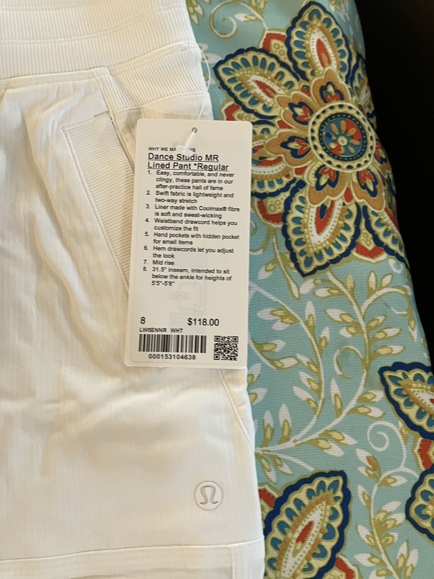 Lululemon Brand New With Tags Size 8