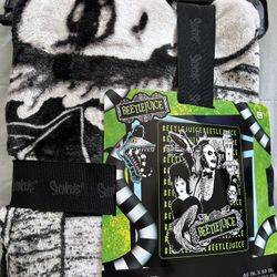 Beetlejuice Beetlejuice Blanket Rare Find