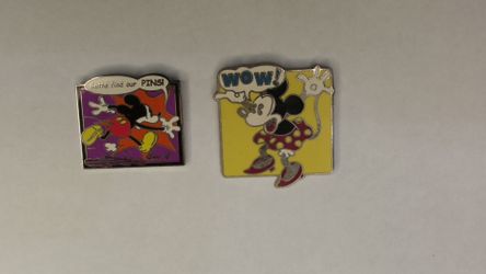 Mickey and Minnie Disney Pins