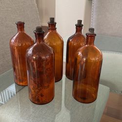 Vintage Clorox Bottles