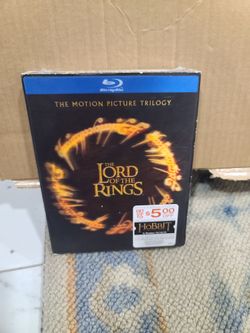 Lord of the ring trilogy set bluray