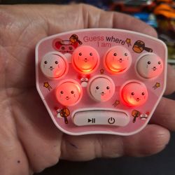 Whack-A-Mole Game Electronic Hand Held Fidget Toy - Keychain, Works Great