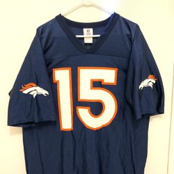 Reebok Tim Tebow Denver Broncos NFL Football Jersey Kids Size Youth Large 14-16