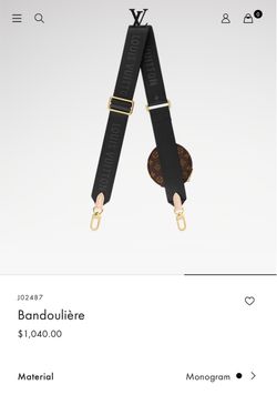LV Bandoulière (black)