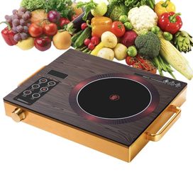 Portable Small Countertop Cooking Electric Stove, 3500W High Power Electric Stove With Touch Screen Lcd Display, for Kitchen/RV/Outdoor Camping