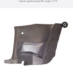 69-73 Mustang Rear Interior Panels