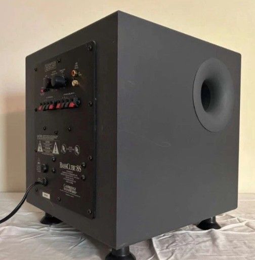Cambridge Soundworks BassCube 8S Powered Subwoofer Speaker Bass