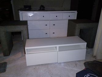 4pc white bedroom set