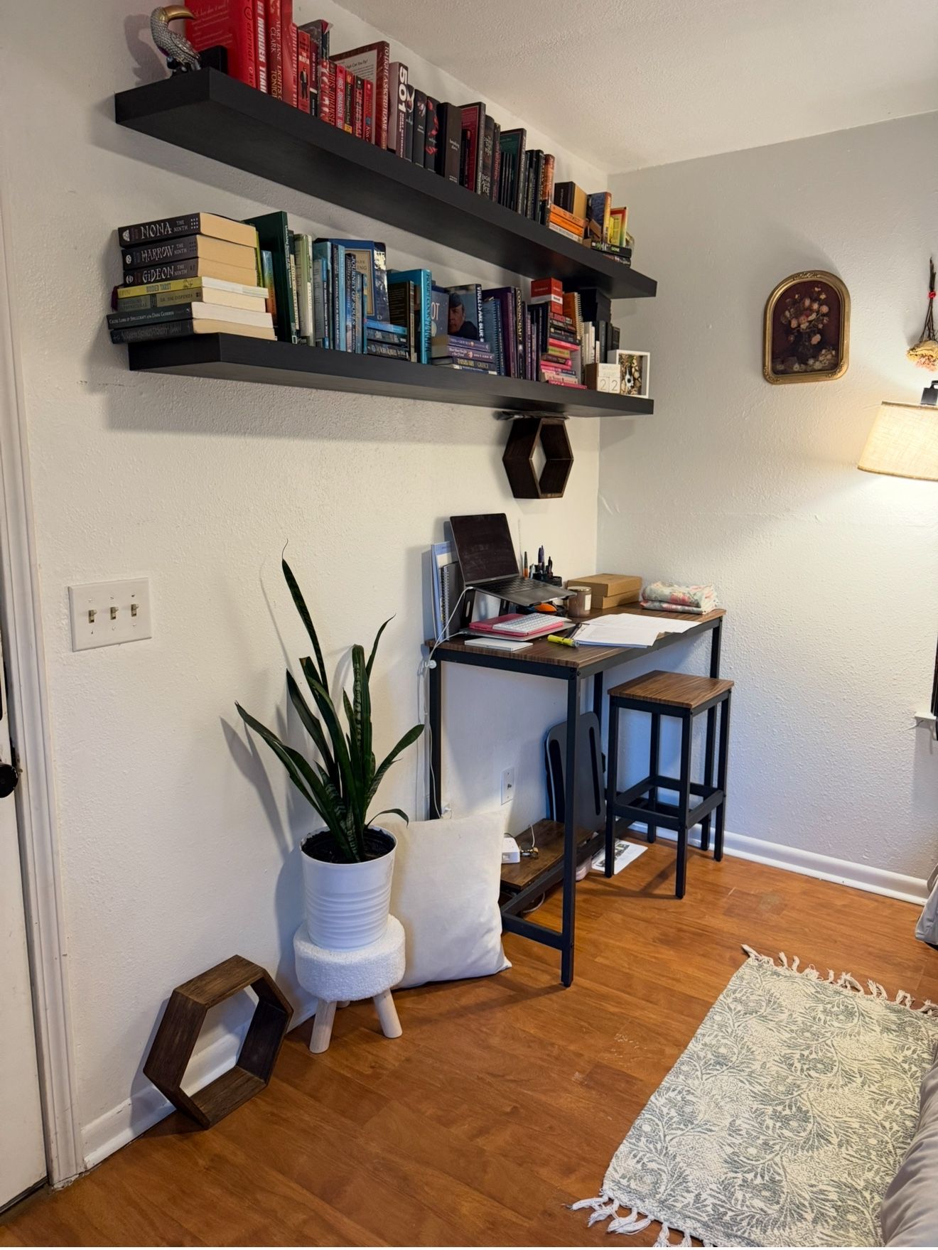Floating Bookshelves
