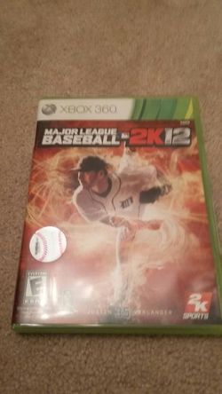 MAJOR LEAGUE BASEBALL 2K12