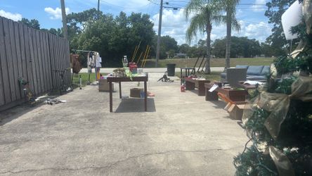 Yard sale leftovers make offers
