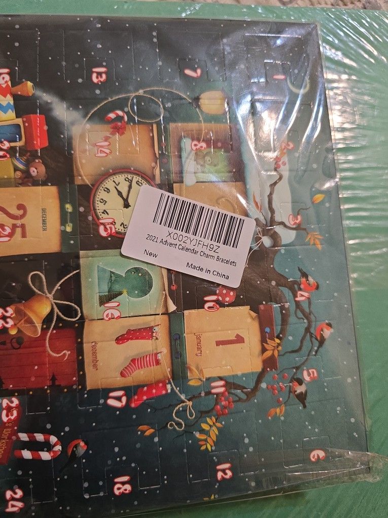 2021 Advent Calendar Charm Bracelets