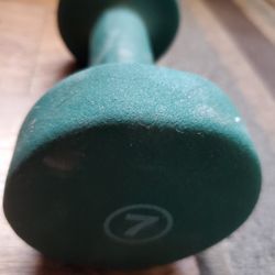 7 lb dumbbell
