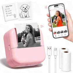 Mini Thermal Printer Compatible with iOS & Android