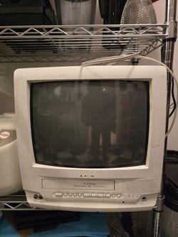 Panasonic 13 inch VHS tv combo