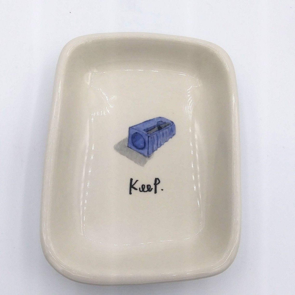 NEW Rae Dunn 'Keep.' desk tray