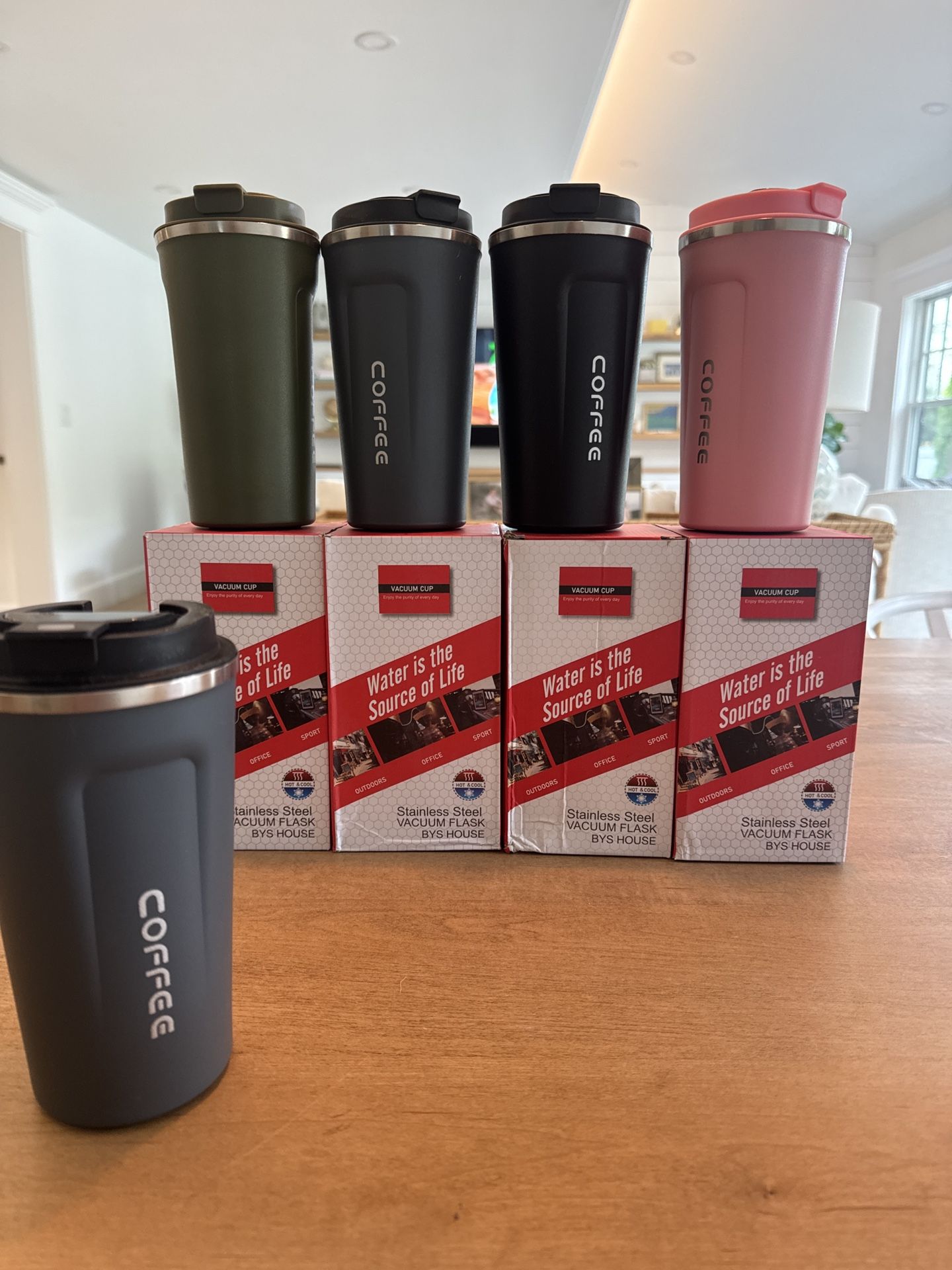 Thermos With Temperature- Bundle 4 For $50