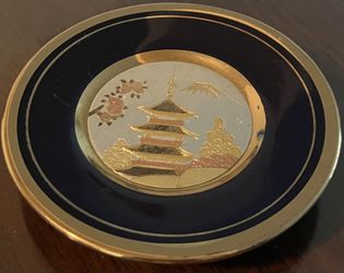 24k Gold Finished Tea Coaster