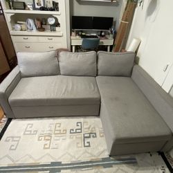 Couch With Pull Out Bed & Storage 