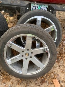 22” chevy six lug