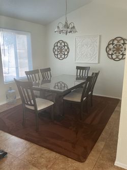 8 chair dining table