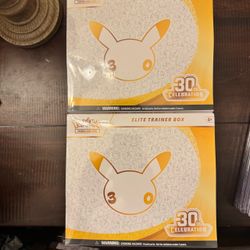 Pokemon 30th celebration ETB