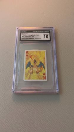 Charizard - Pokemon Playing Card CGC 10