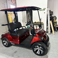 2021 Yamaha tech EF I St. legal custom Golf Cart 23+ mph