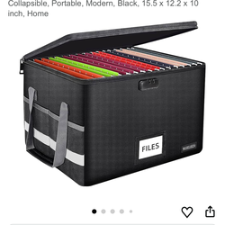 Fireproof waterproof File Organizer