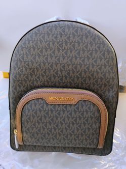 Michael Kors Signature Logo Backpack