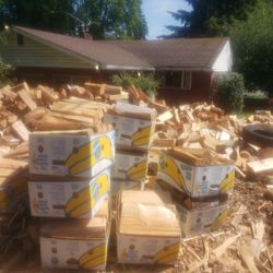 Firewood Bundles In A Banana Box Double A Store Bundle Clean And Ready To Burn Fir 🔥 
