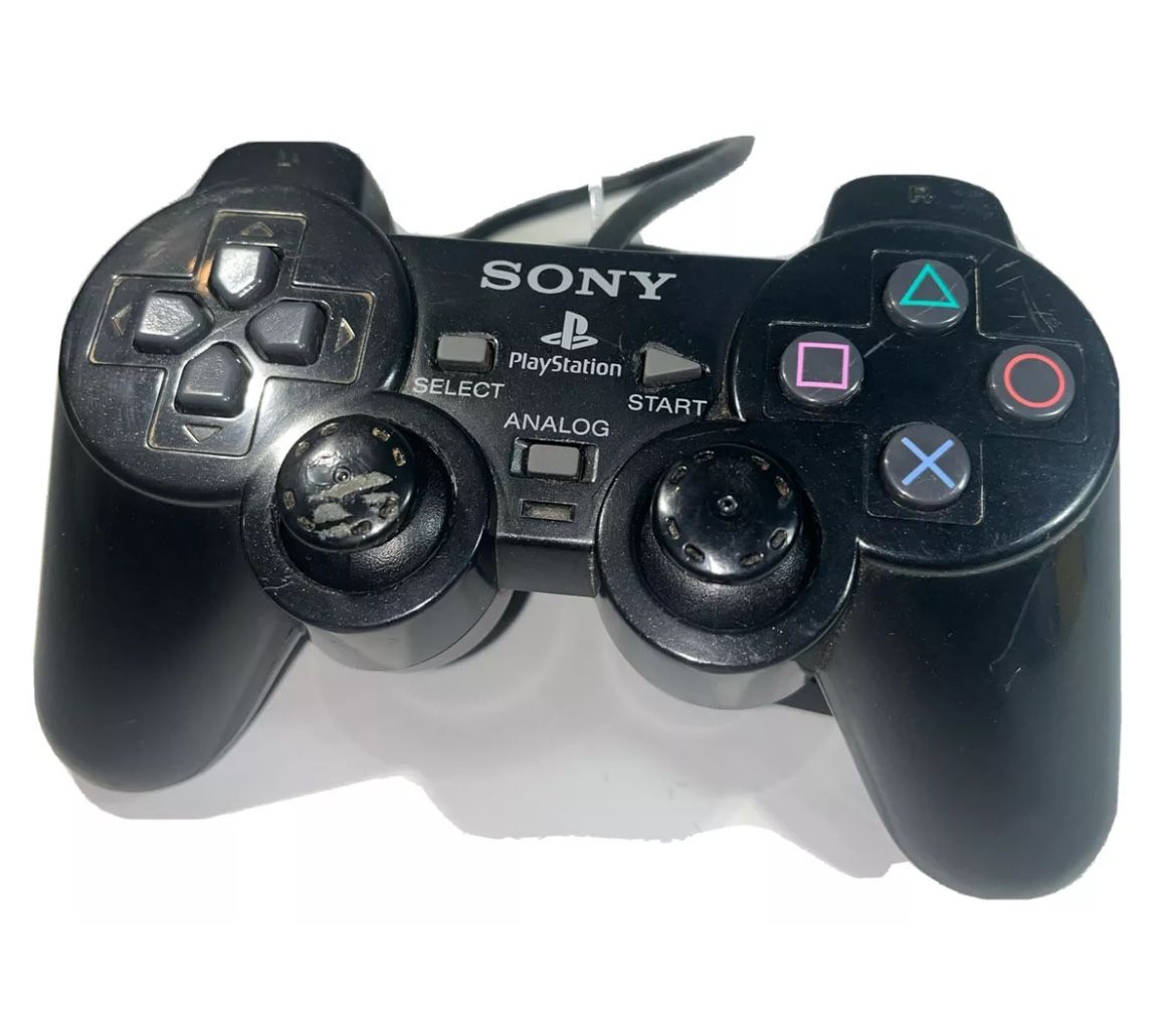 Sony PlayStation 2 (PS2) Dualshock 2 Wired SCPH-10010 (Cosmetic Issues/ Working)
