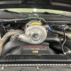 Ford Powerstroke diesel parts and install